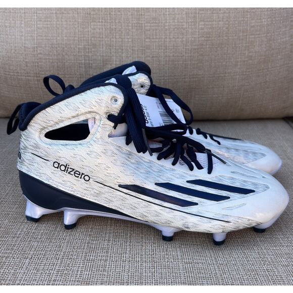 Adidas Shoes Mens 8.5 Adizero 5-Star 4.0 Football Cleats Black Spikes S84143 main image 8